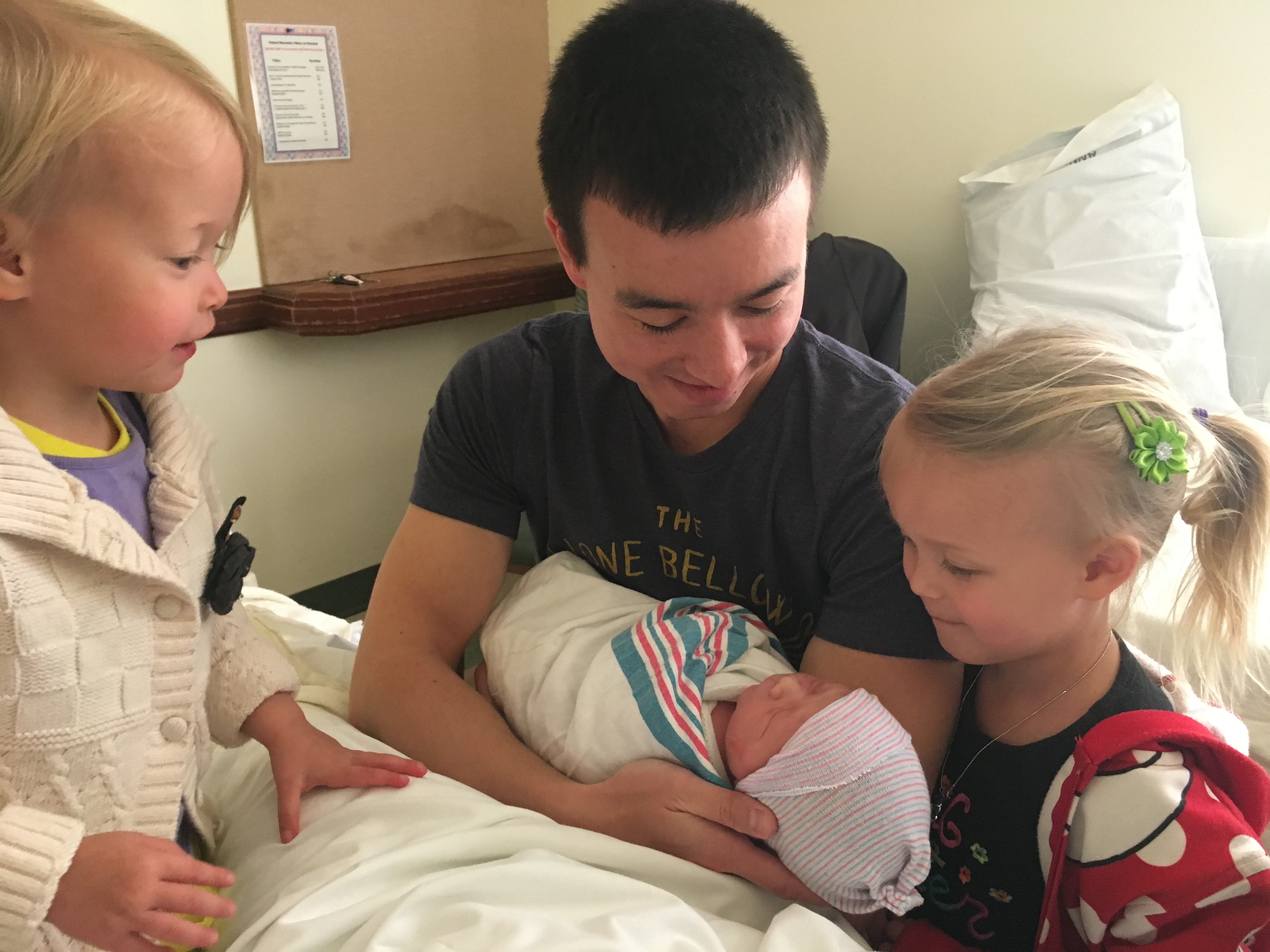 Family picture of the new born baby